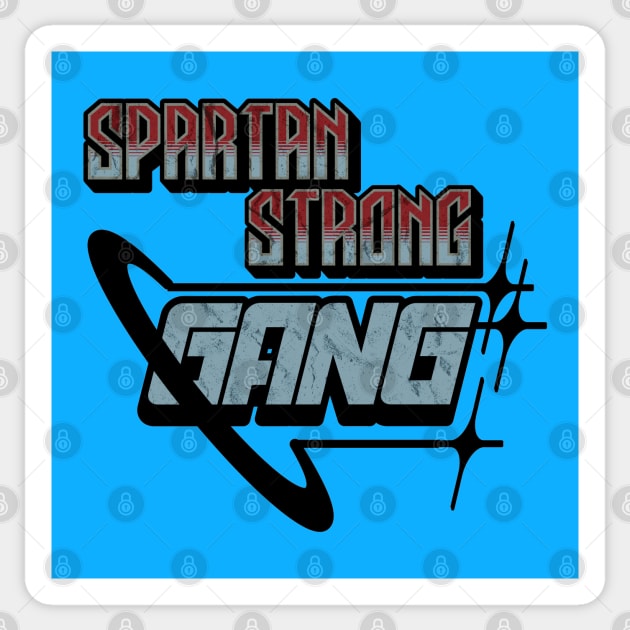 Spartan Strong Gang Sticker by antarte